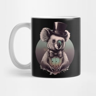 Koala with top hat Mug